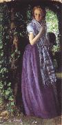 Arthur Hughes April Love oil